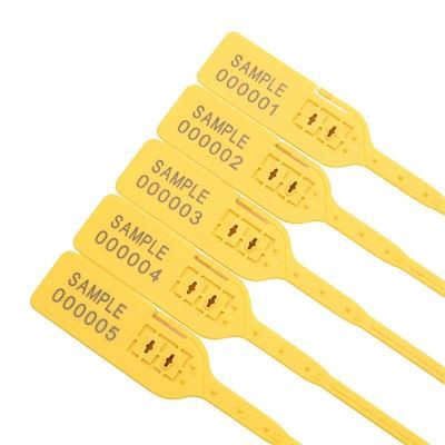 ختم بلاستيك قفل مزدوج مع تمزق